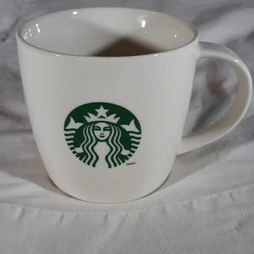 Starbucks 12oz Logo Mermaid Coffee Cup Mug‎
